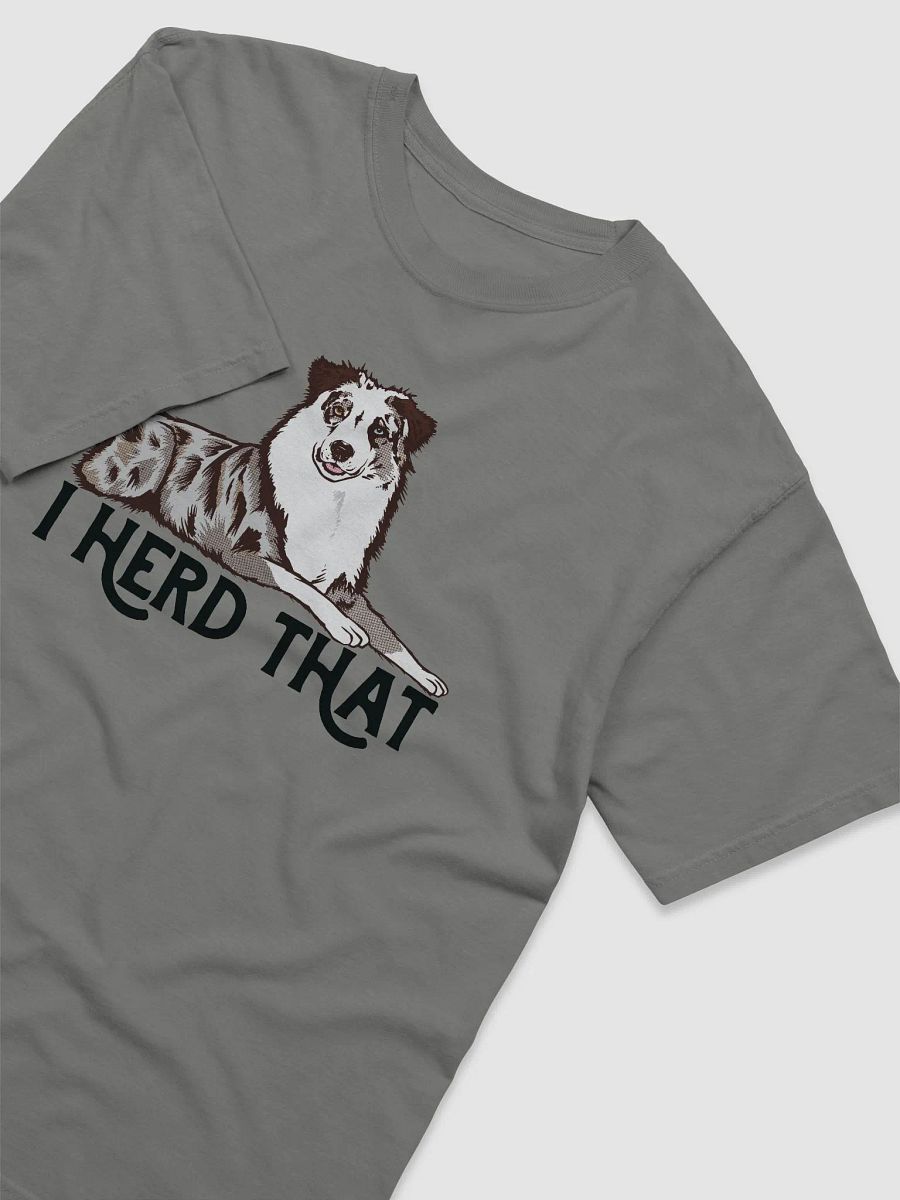 Custom - I Herd That | T-Shirt for Australian Shepherd (Red Merle) Dog Owners product image (14)