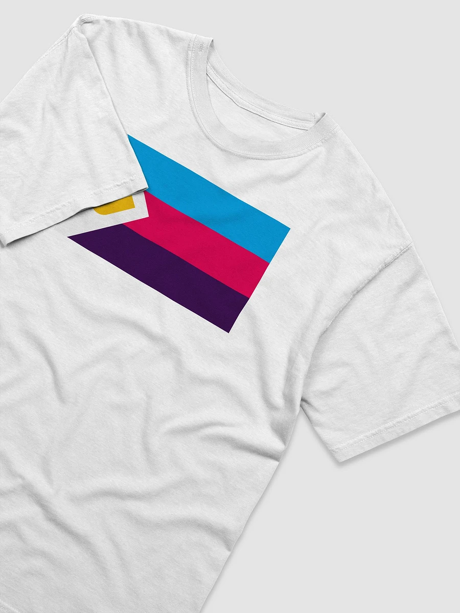 Tricolor Polyamory Pride Flag (Symmetrical) - T-Shirt product image (2)