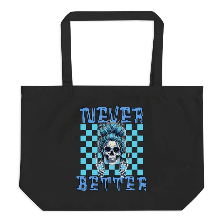 Never Better Skull Woman Rebellious Tote product image (1)