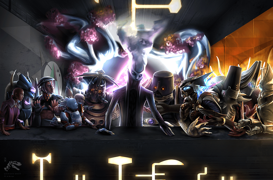 POSTER: The Last Supper (Destiny 2 Fanart) product image (2)