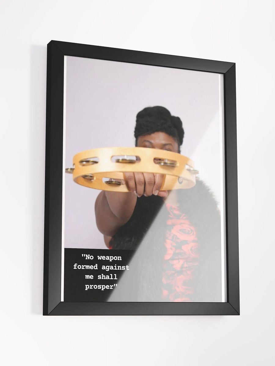 No Weapon Framed Poster product image (9)