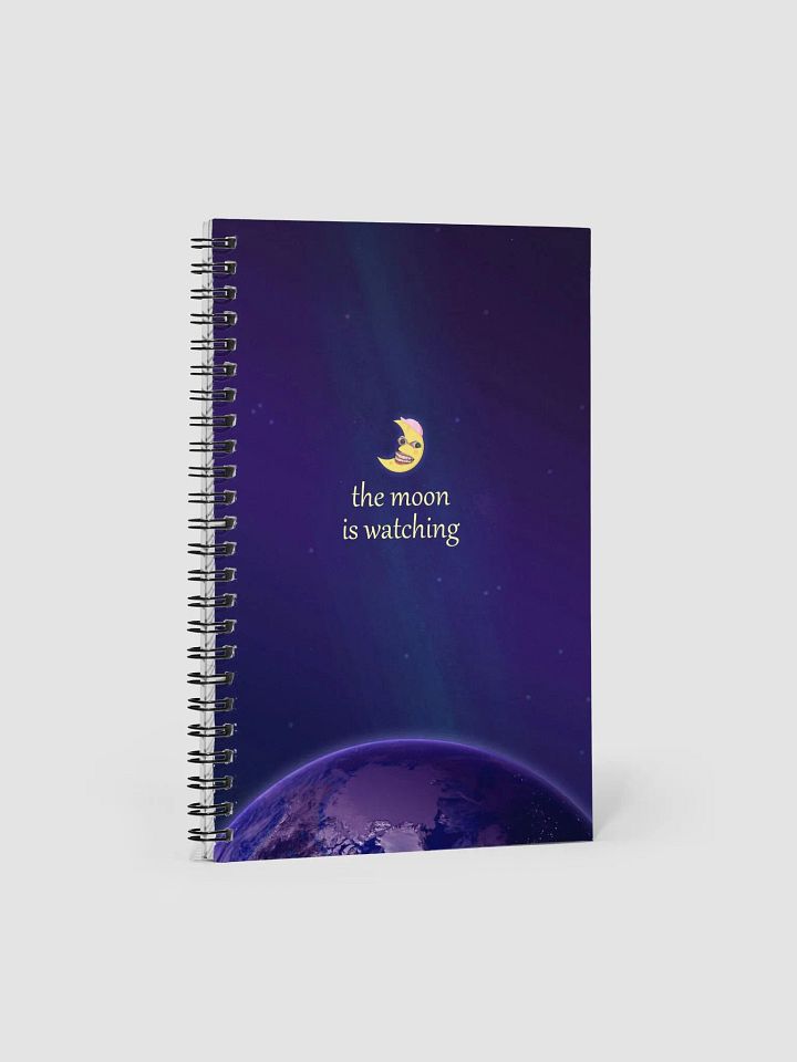 Watchful Moon Notebook product image (1)