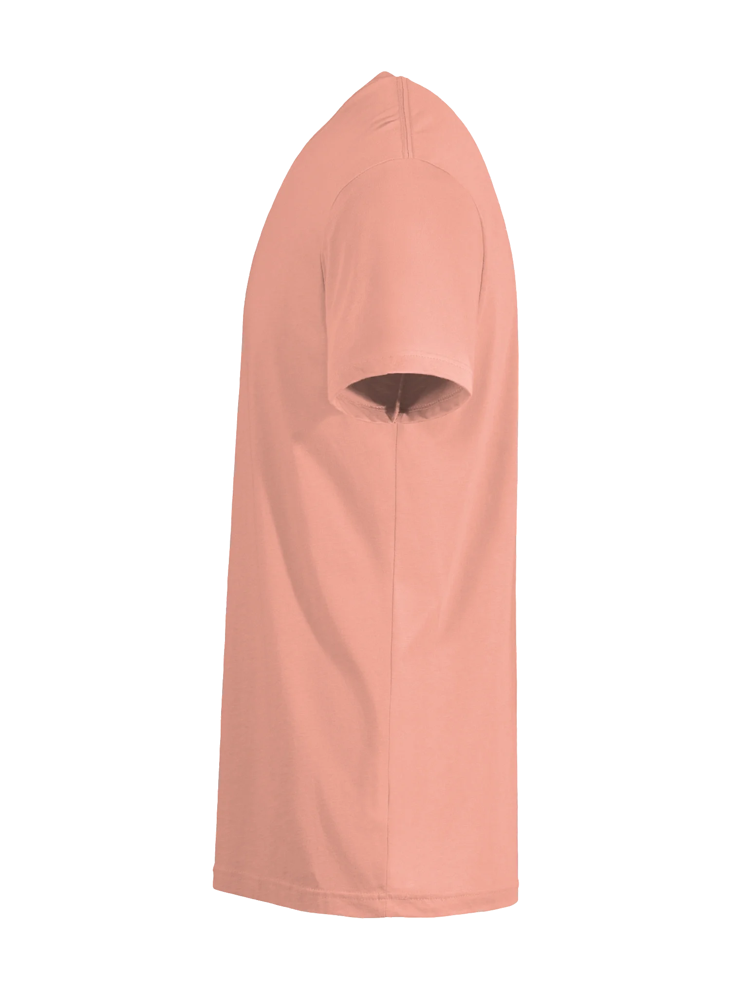 Slim Fit Lightweight Lucky Pineapple® Minimalist Sleeve Solid Color Unisex T-Shirt (White & Light Colors) product image (12)