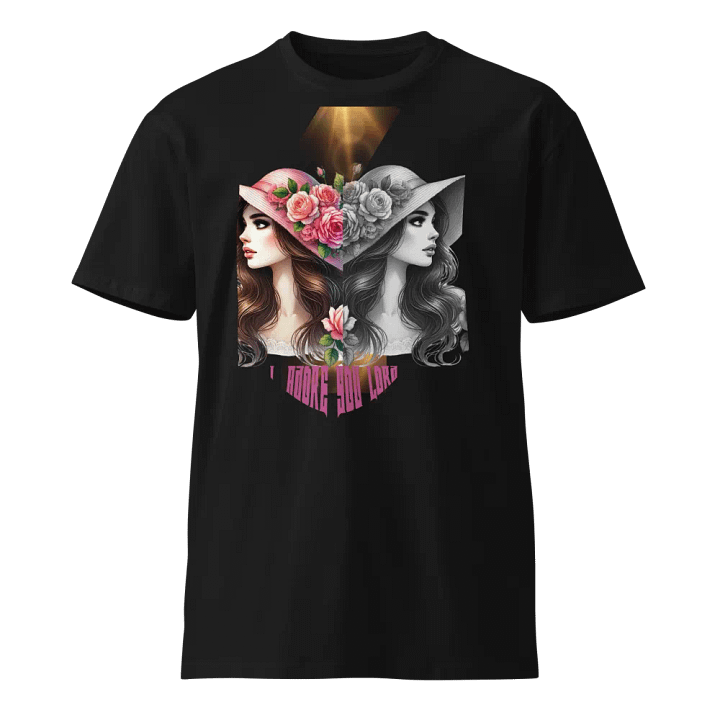 Blossom Contrast Unisex Tee product image (1)