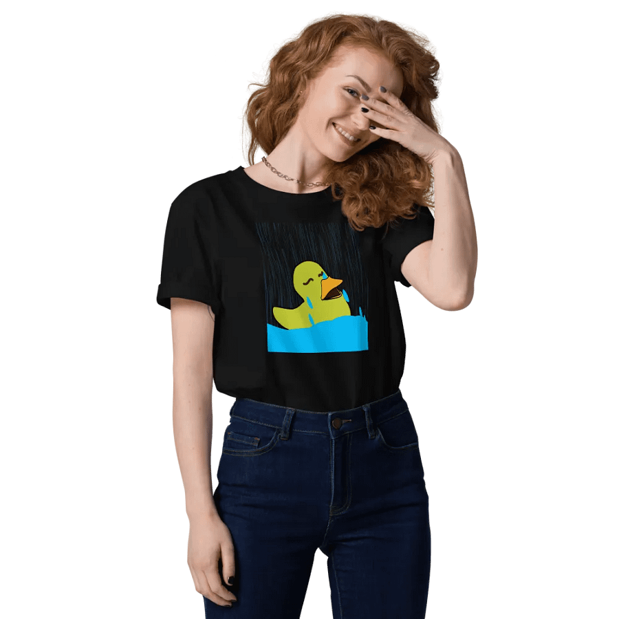 Quackers Cry Stanley/Stella Organic Cotton T-Shirt product image (4)