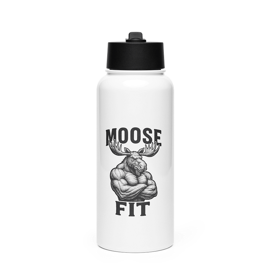MooseFit Alt Theme Water Bottle with Straw product image (1)