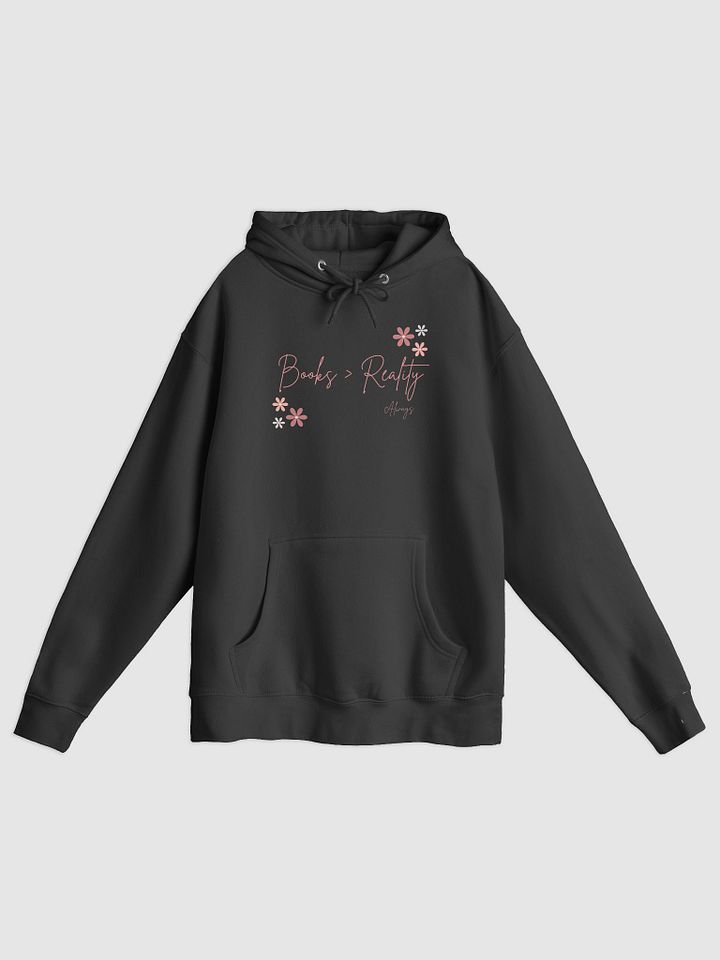 books vs reality hoodie product image (1)