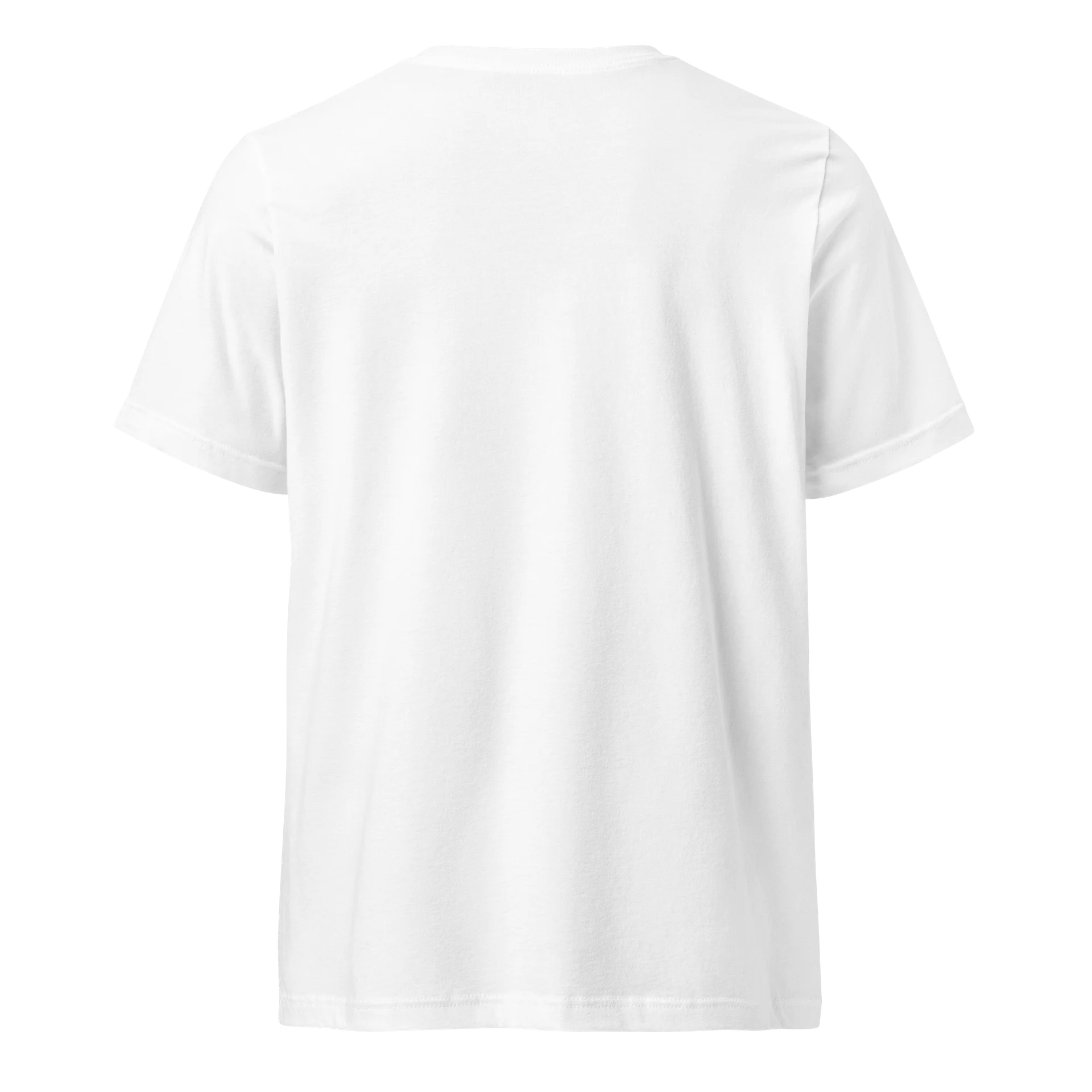 Unisex DCTUK White V-Neck Tee product image (3)