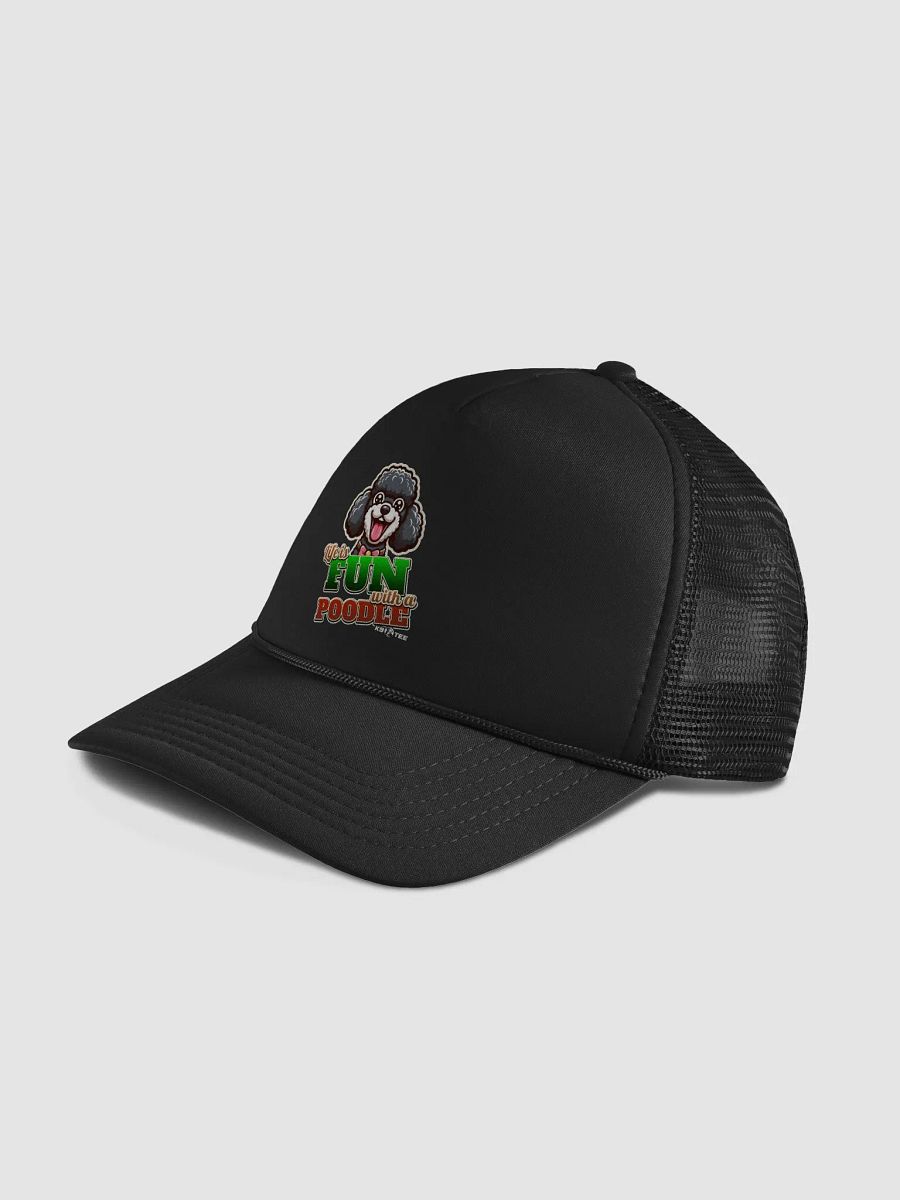 Poodle Fun Foam Trucker Hat product image (8)