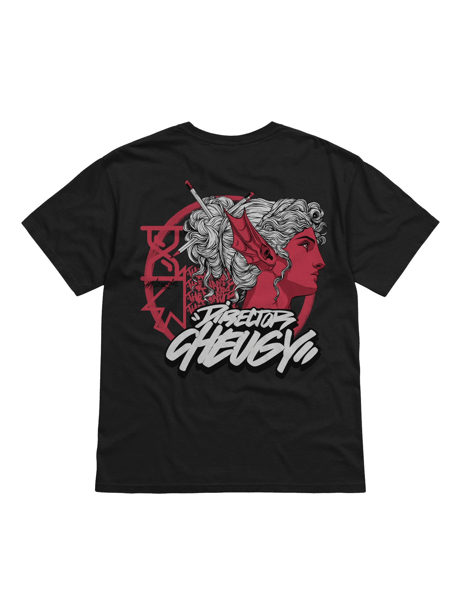 Bustin Tee (Back Graphic - Red) product image (3)