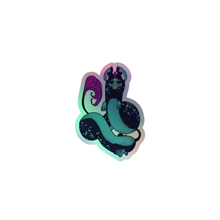 Long Furby Ramaea - Holo Sticker product image (1)