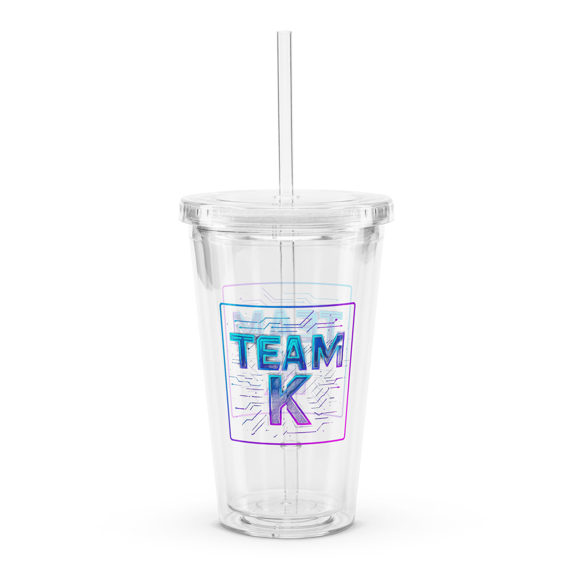 Team K V-11 Clear Plastic Tumbler product image (2)