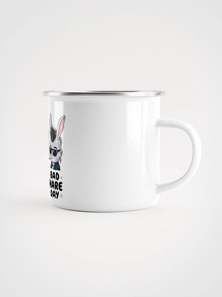 Bad Hare Day Enamel Mug product image (1)