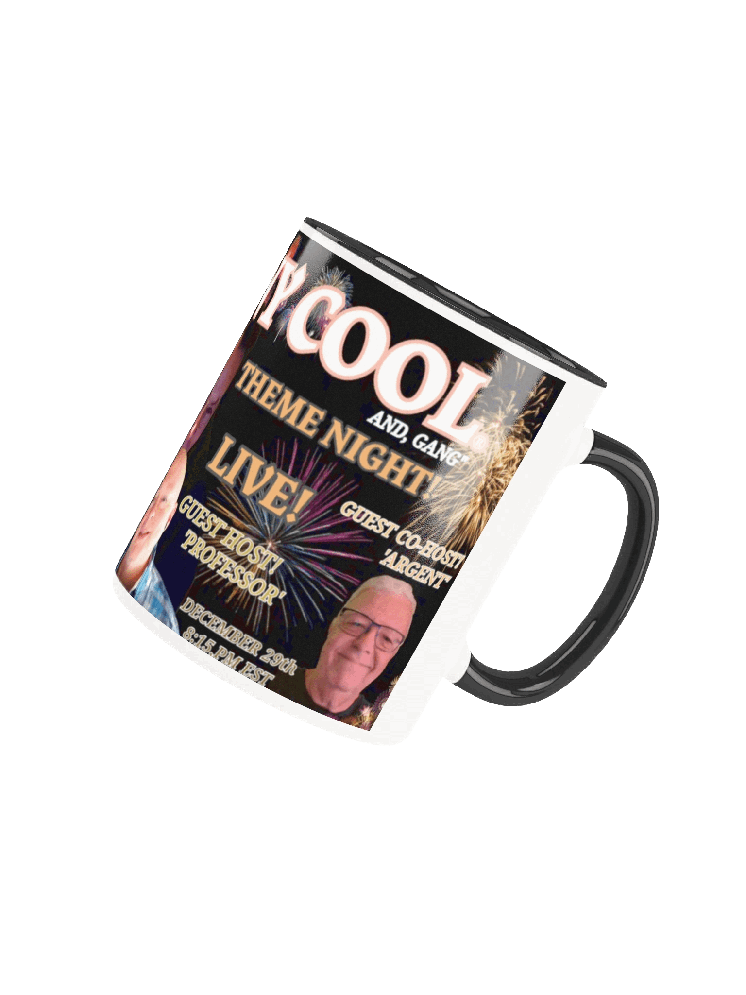 New Year's Theme Night Ceramic Mug product image (14)