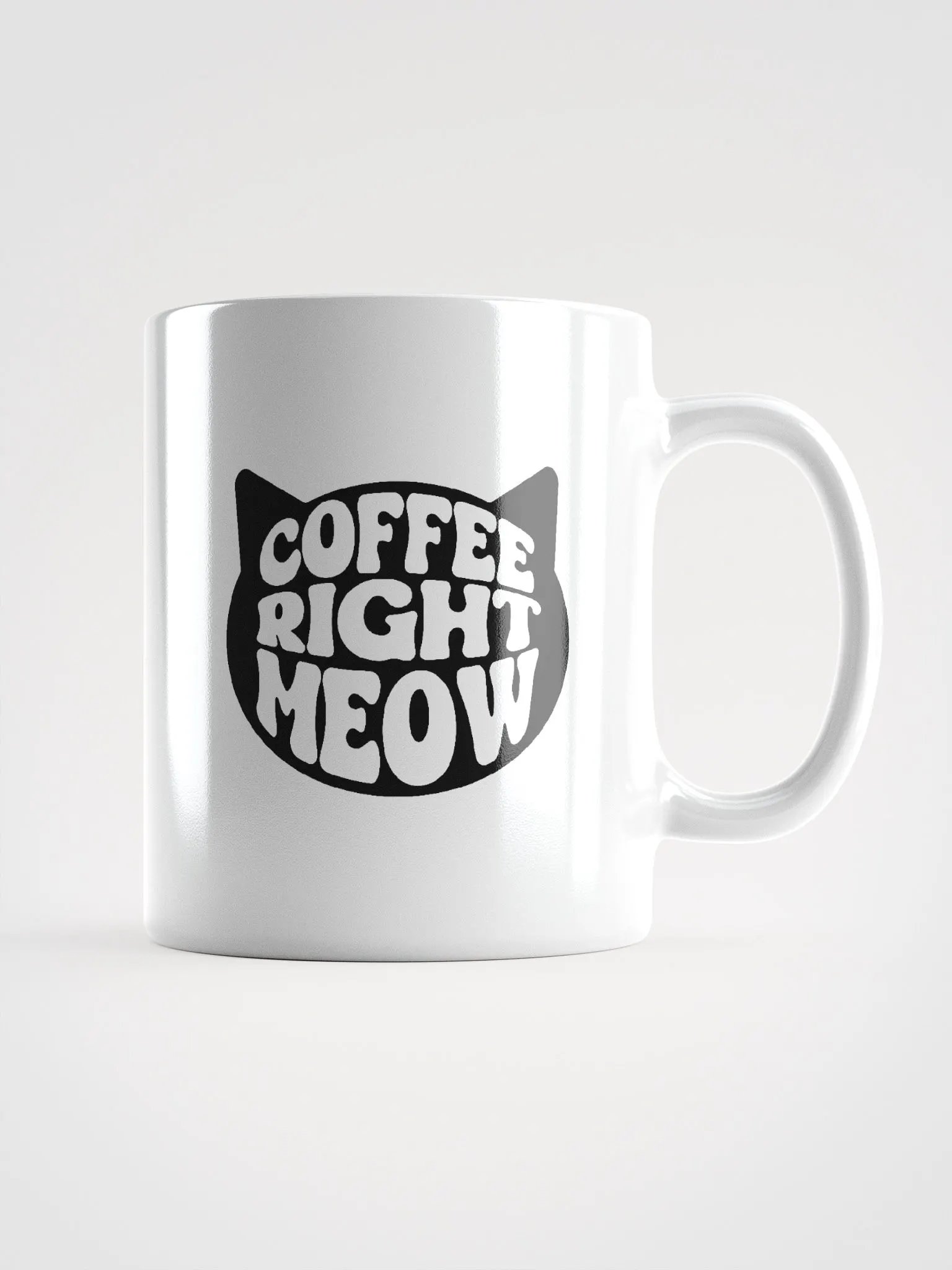 Coffee Right Meow Mug product image (1)