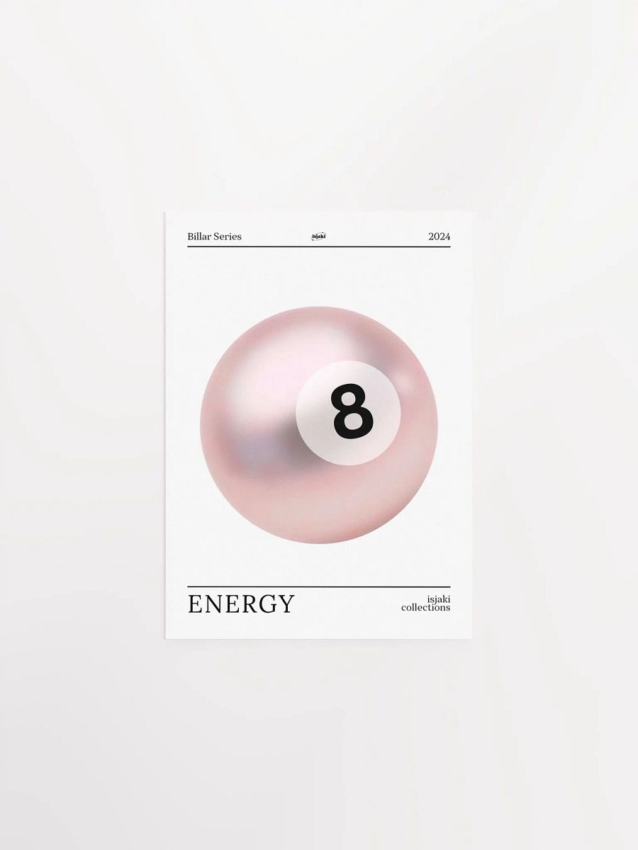 Pink 8 Ball (Energy) Print product image (5)