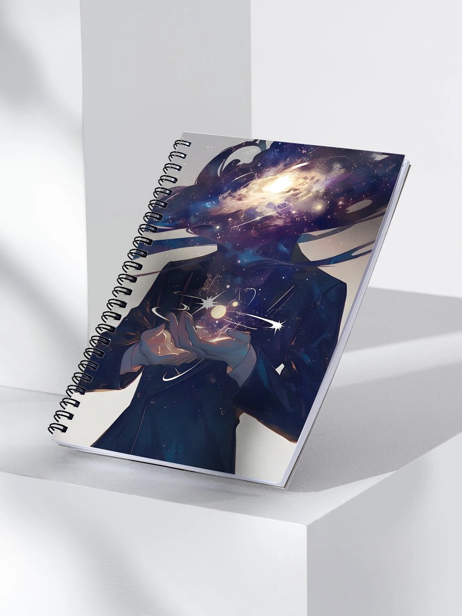 Cosmic Galaxy Dreams Spiral Notebook product image (3)