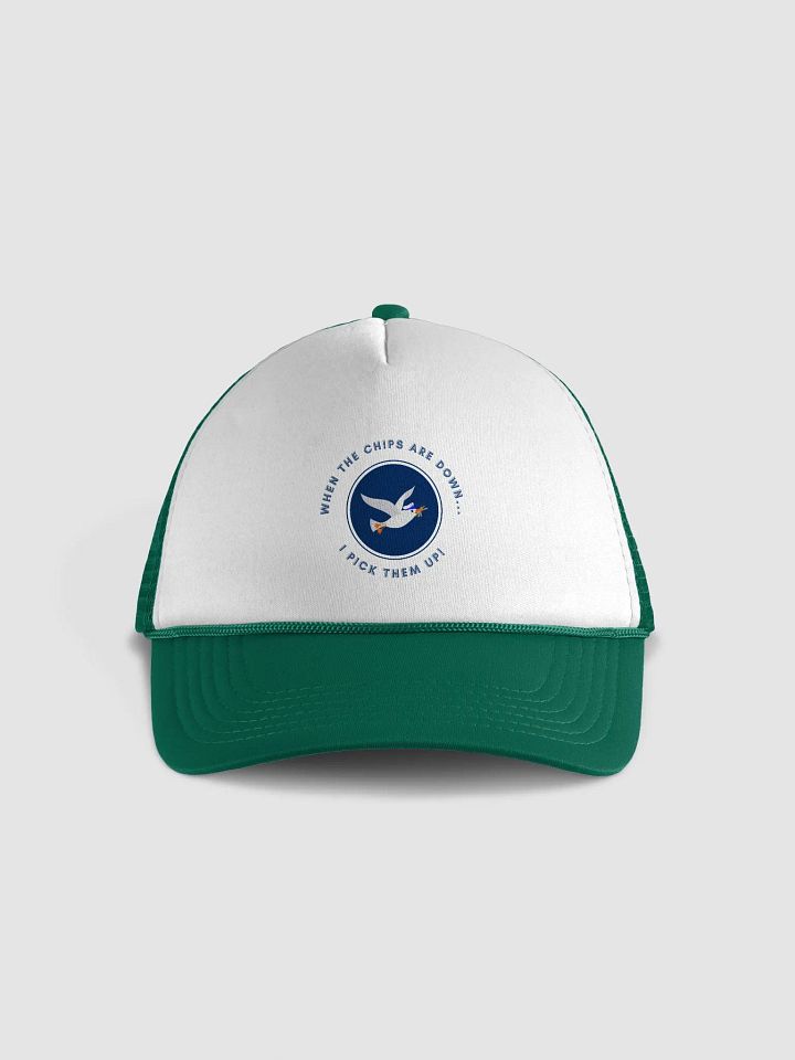 When the Chips are Down I Pick Them Up Trucker Hat product image (4)