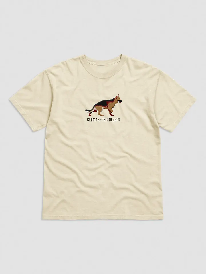 German-Engineered T-Shirt(Embroidered) of a German Shepherd product image (33)