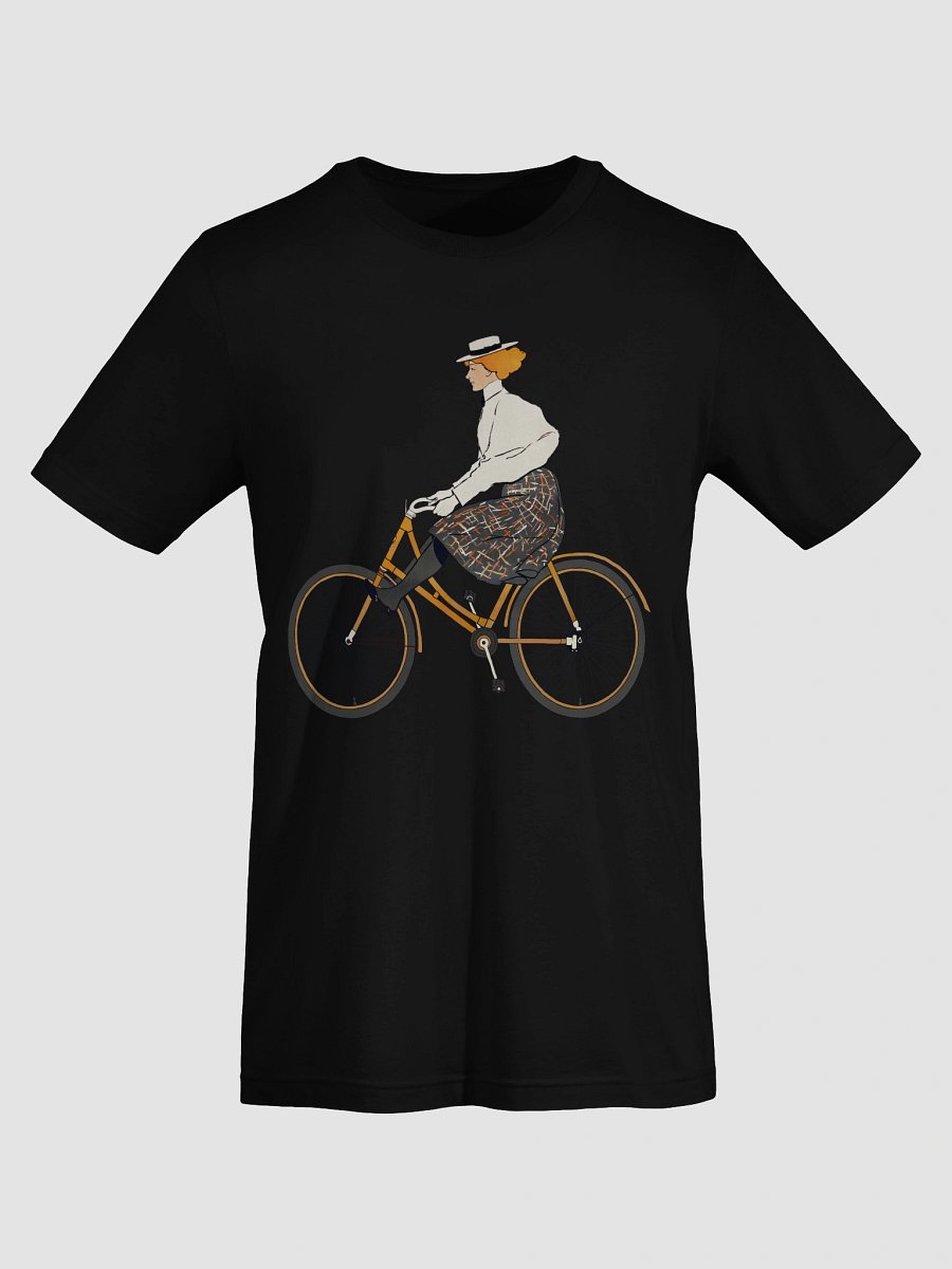 Woman riding a bicycle product image (70)