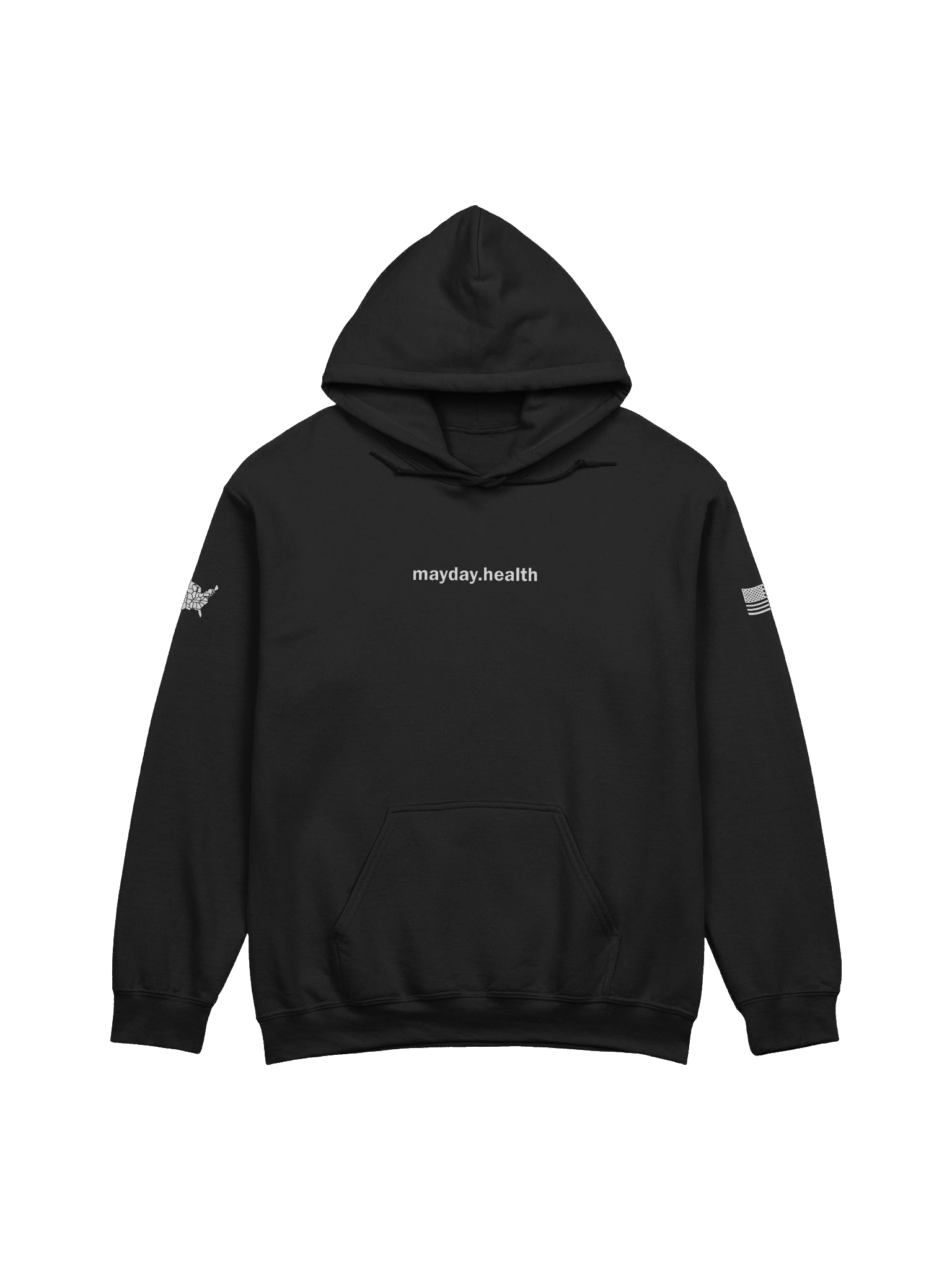 "All 50 States" Map Black Hoodie product image (1)