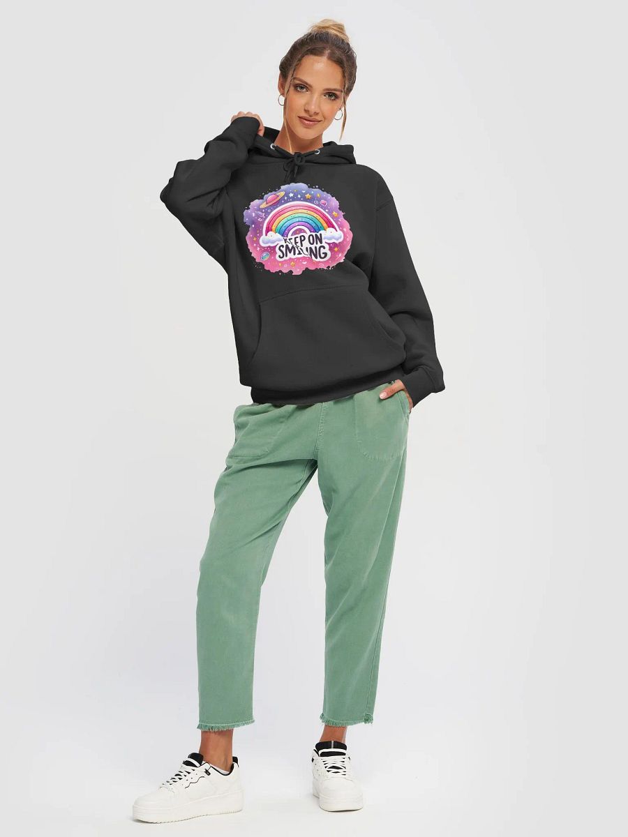 Celestial Smile Rainbow Hoodie product image (34)