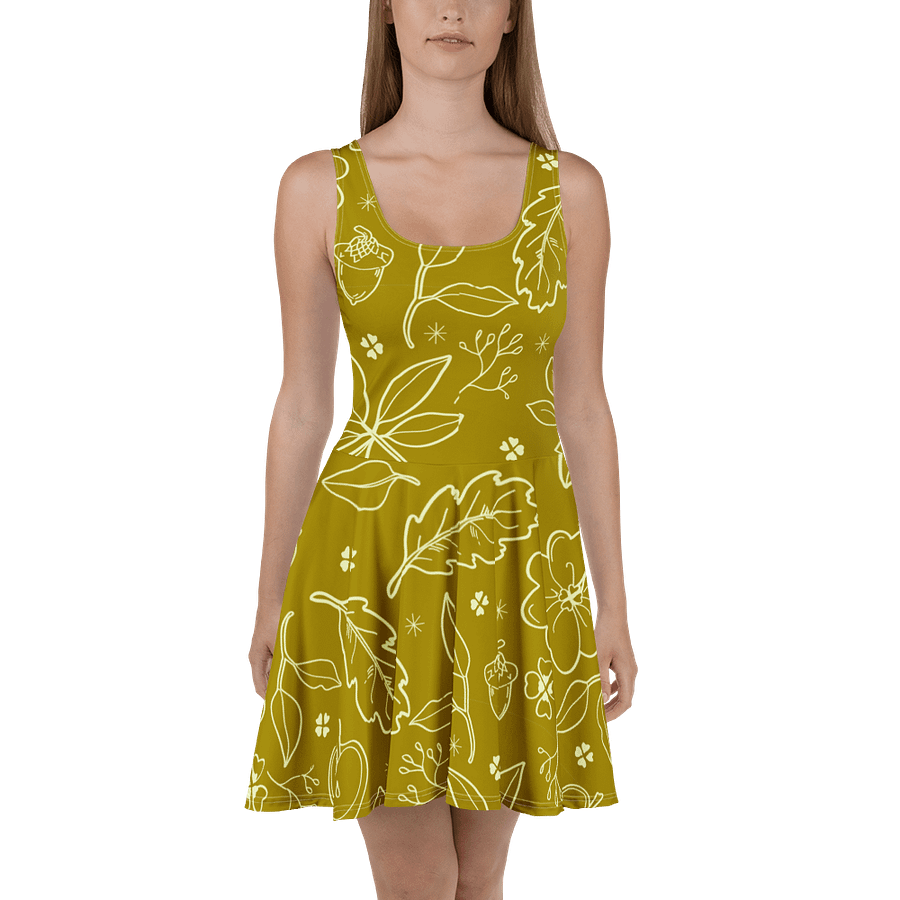Nature's Sketch Skater Dress product image (2)