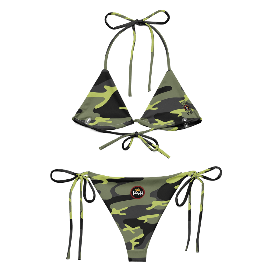 Eco-Chic Camo String Bikini Set Grečica Patriot Brand product image (1)