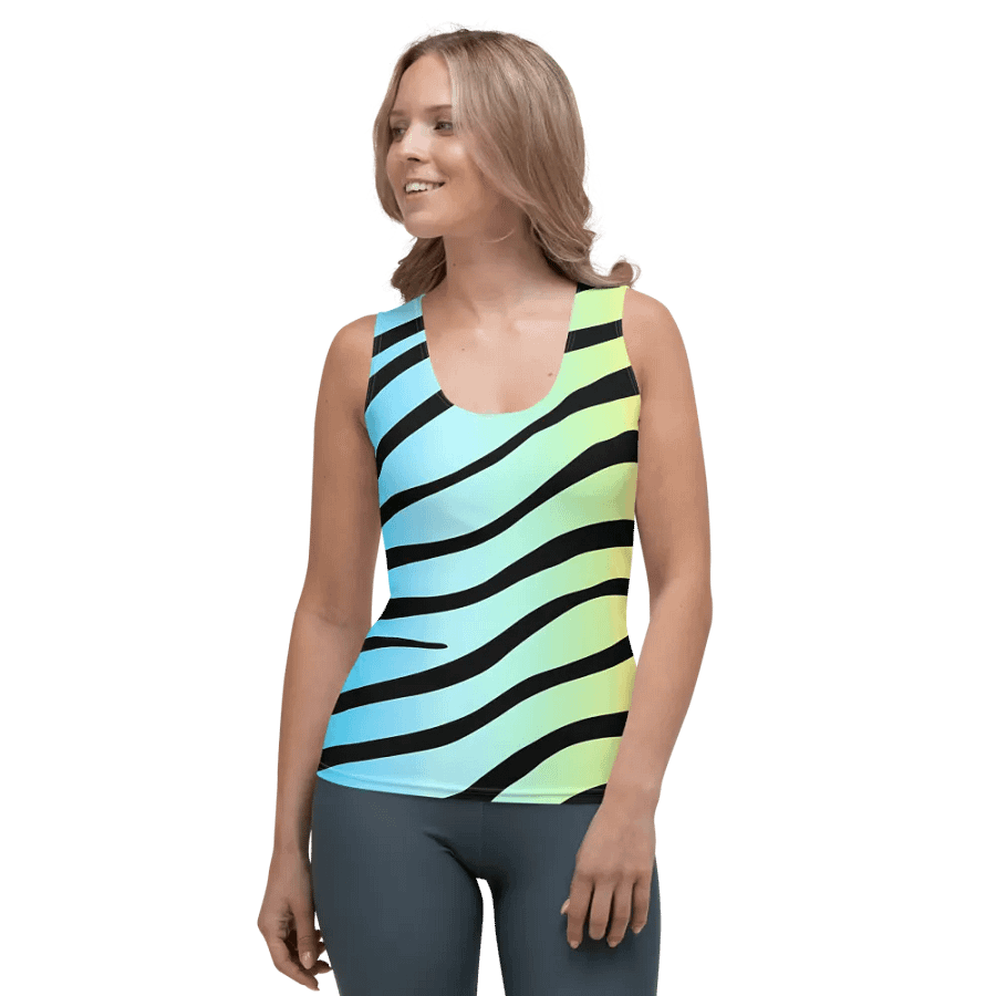 Electric Zebra Womens Tank product image (1)