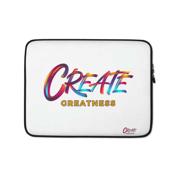 Create Greatness Laptop Sleeve product image (2)