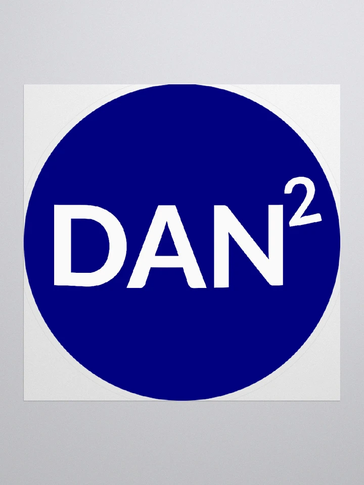 DanSquared Logo Sticker product image (1)