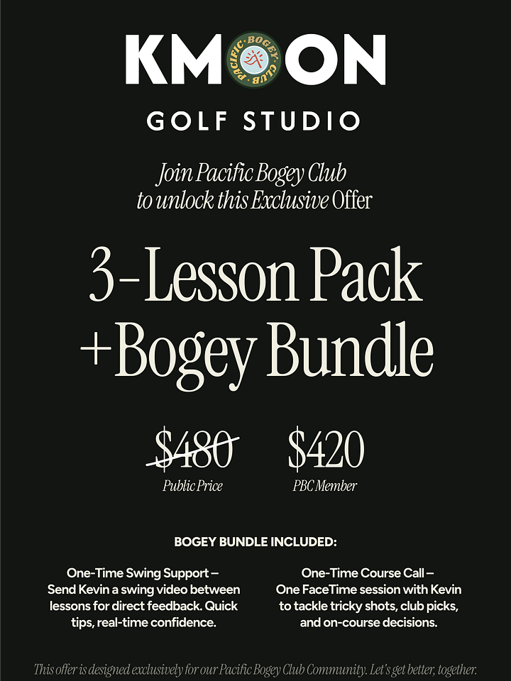 Coach Kevin Moon Lesson Package (PBC Exclusive) product image (1)