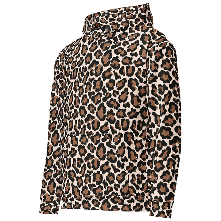 Stylish Leopard Print Hoodie for Animal Skin Enthusiasts product image (2)