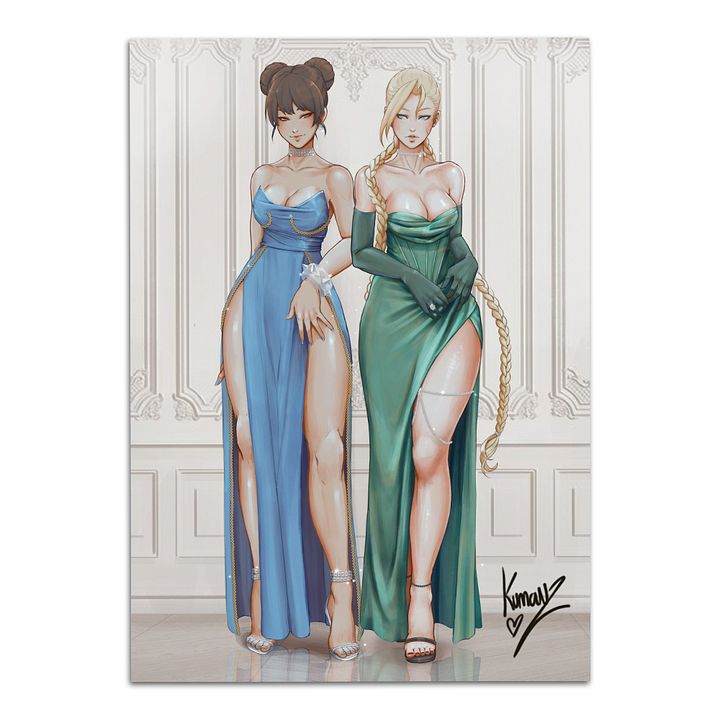 Fighter Girls Signed Print and Sticker Pack - B product image (2)