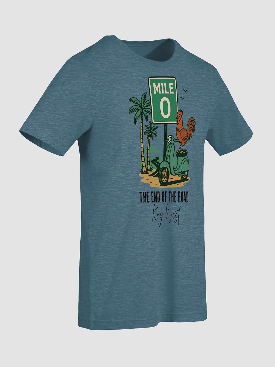 Mile Marker 0 - End of the Road Key West FLA Ultra-Soft Tee product image (9)