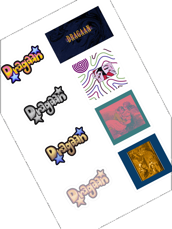Dragaan Sticker Sheet product image (1)