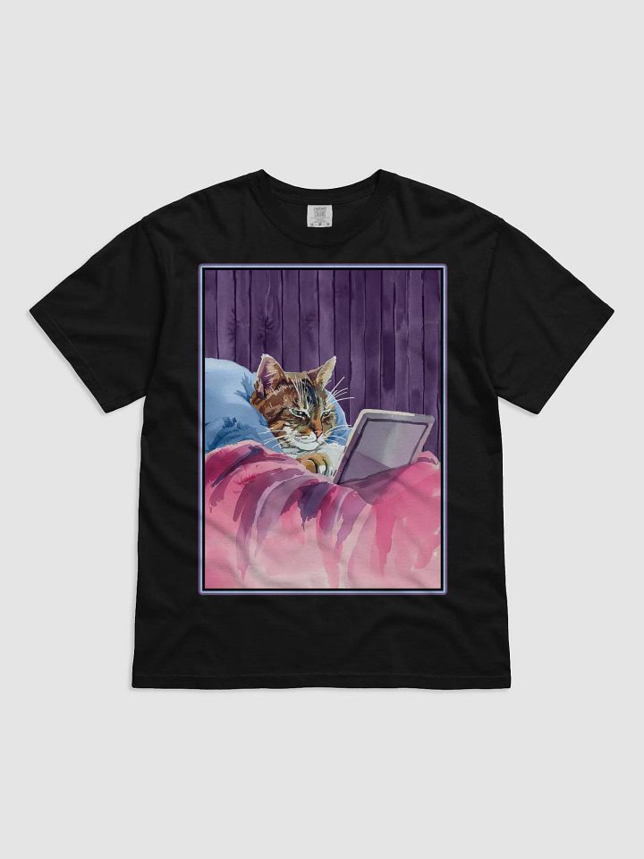 21st Century Digital Cat – Fun Feline T-Shirt product image (4)