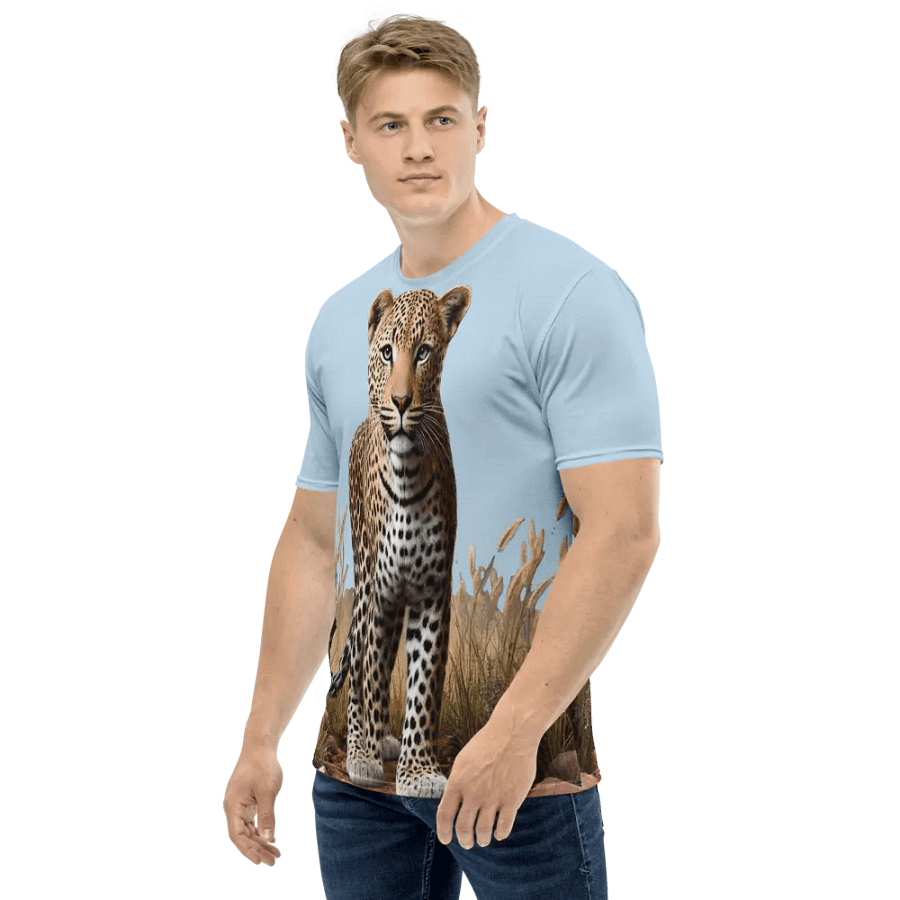 Leopard Wildness All-Over T-Shirt product image (3)