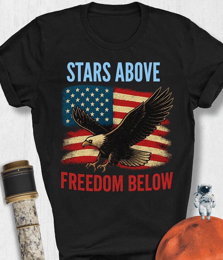 Stars & Freedom T-Shirt product image (1)