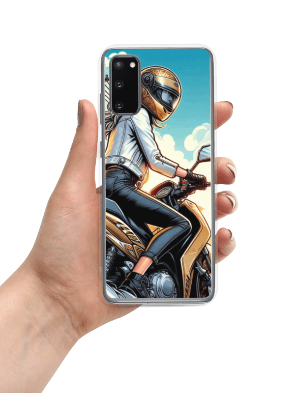Golden Rider Samsung® Case | Bali Island Indonesia AIwork product image (7)