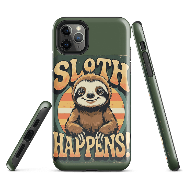 Sloth Happens! iPhone® Tough Case product image (5)