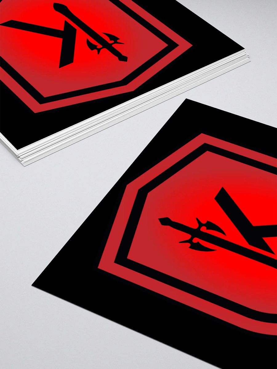 Killadrix Shield Logo - Sticker (Black) product image (4)