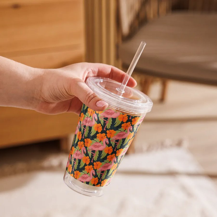 Flamingo, Yes! Insulated Tumbler product image (9)