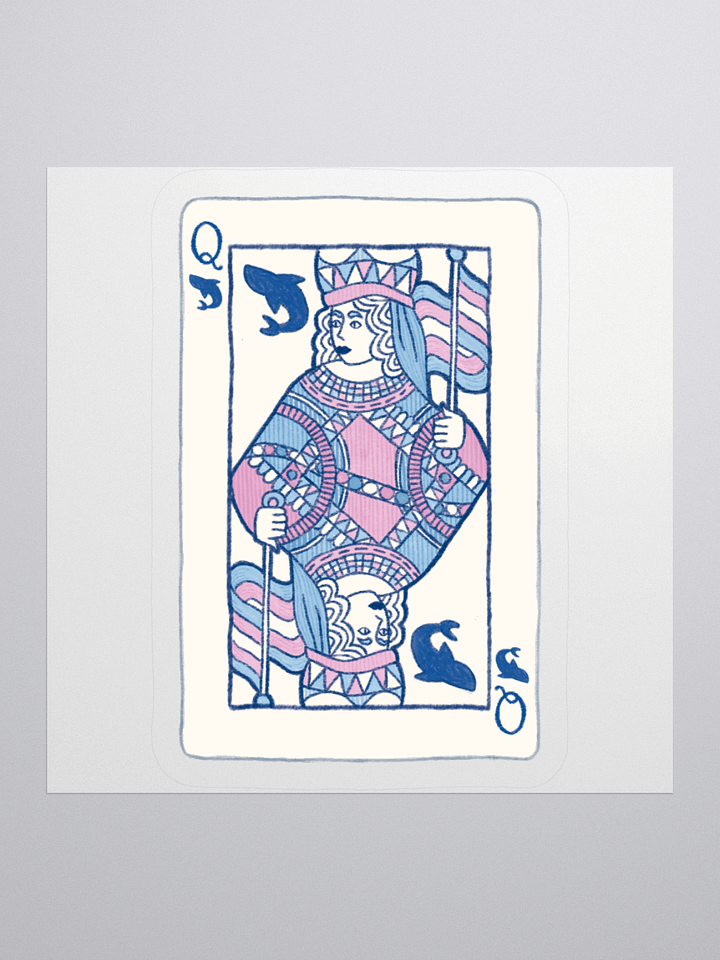 Queen of Sharks, Sticker product image (1)
