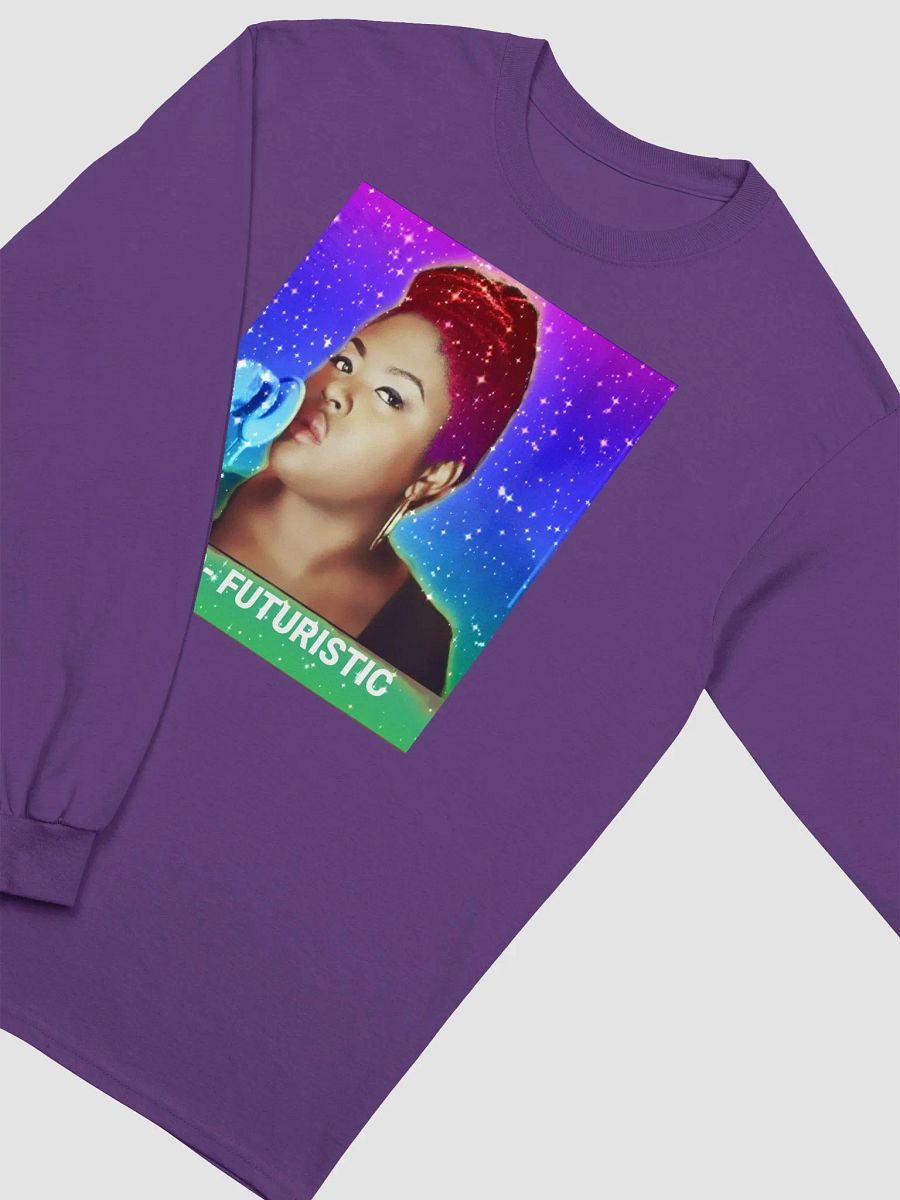 Afro-Futuristic long sleeve purple product image (3)