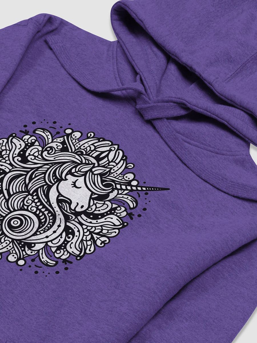 Elegant Women's Lila Hoodie with Unicorn Design – Cool Magical and Stylish product image (3)