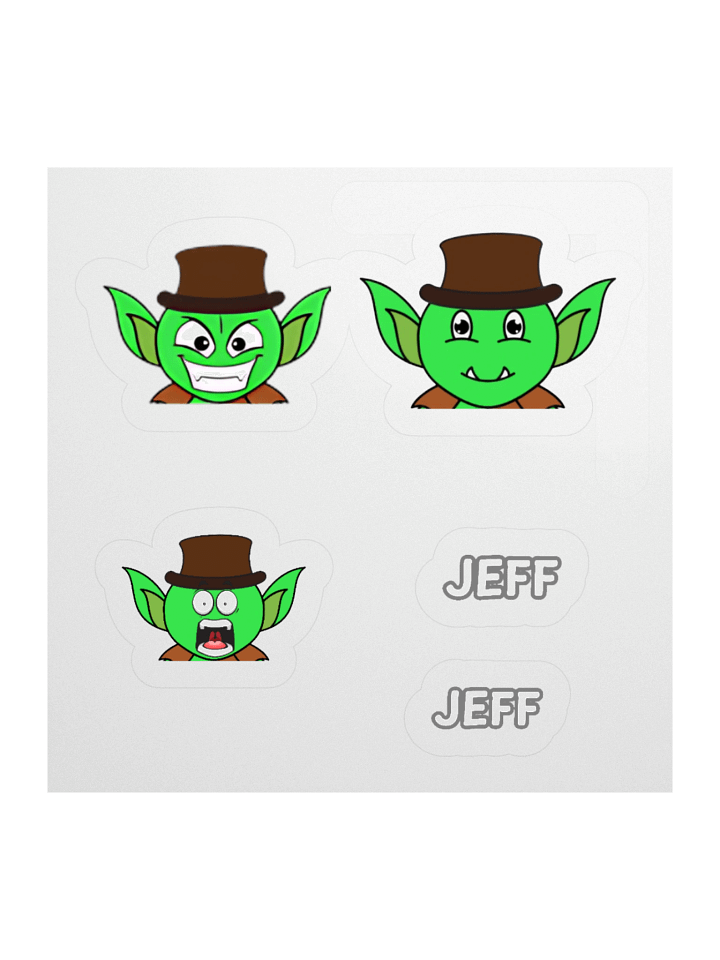 Jeff the GPS – Kiss Cut Stickers product image (2)