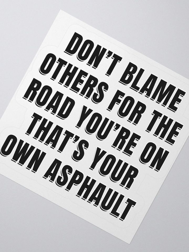 Asphault Sticker product image (8)
