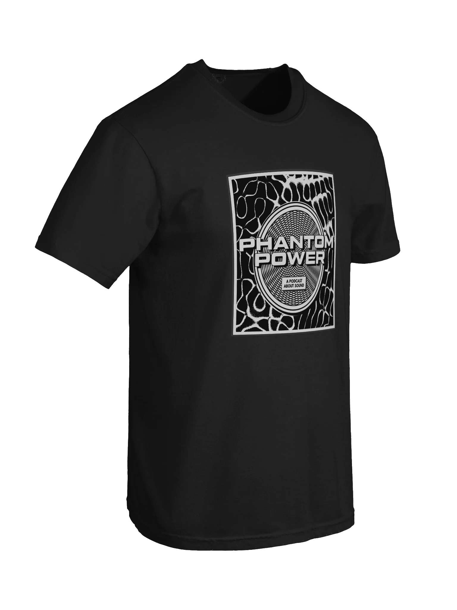 Phantom Power Tee (Chladni Logo) product image (23)