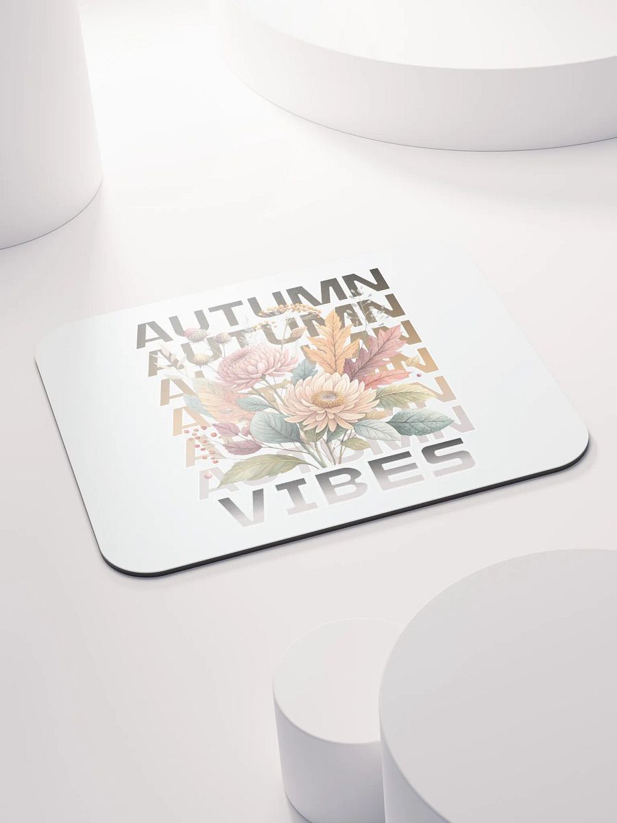 Autumn Vibes Boho Flowers Mouse Pad product image (4)